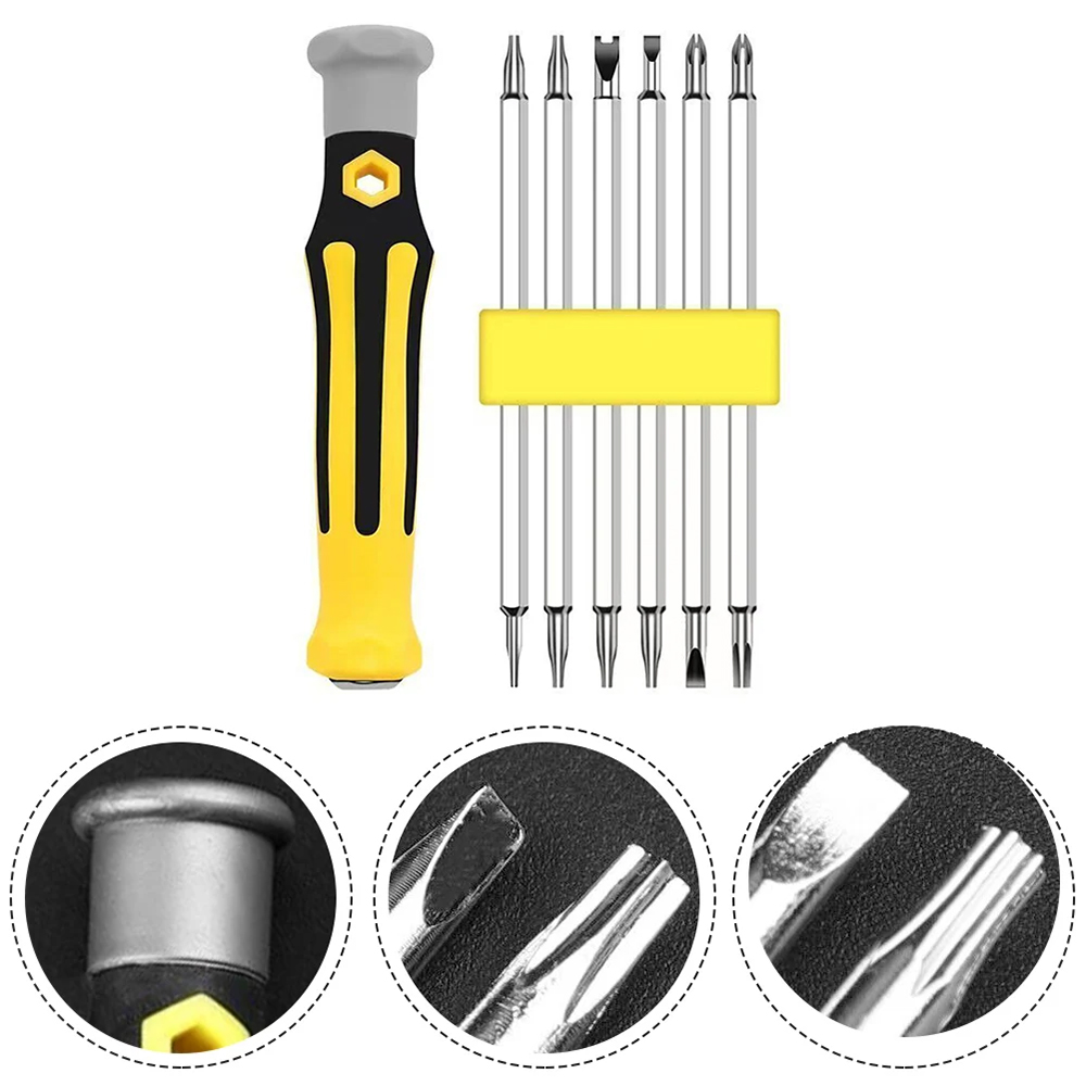 Phone Opening Tool - 12-in-1 Multifunktionaler Schraubendreher-Satz mit Öffnungswerkzeugen in